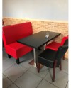 banquette pied bois