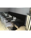 banquette pied bois
