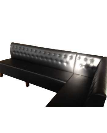 banquette pied bois