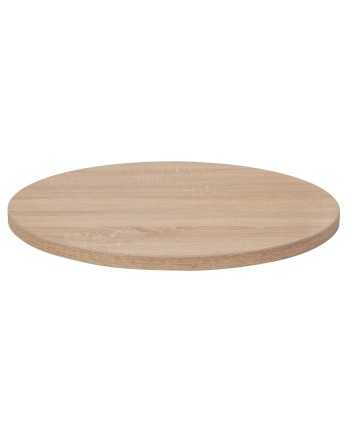 Plateau de table rond mélaminé 