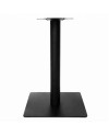 table basse pied inox
