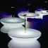 Table ronde lumineuse diam 60cm hauteur 40 cm