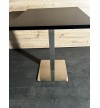 Table complàte pied inox