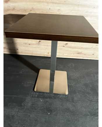 Table complàte pied inox