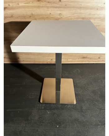 Table complàte pied inox