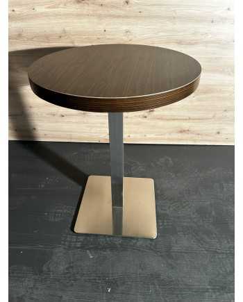 Table complàte pied inox