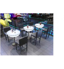 Table lumineuse mange debout