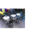 Table lumineuse mange debout