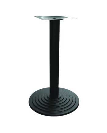 Pied table fonte