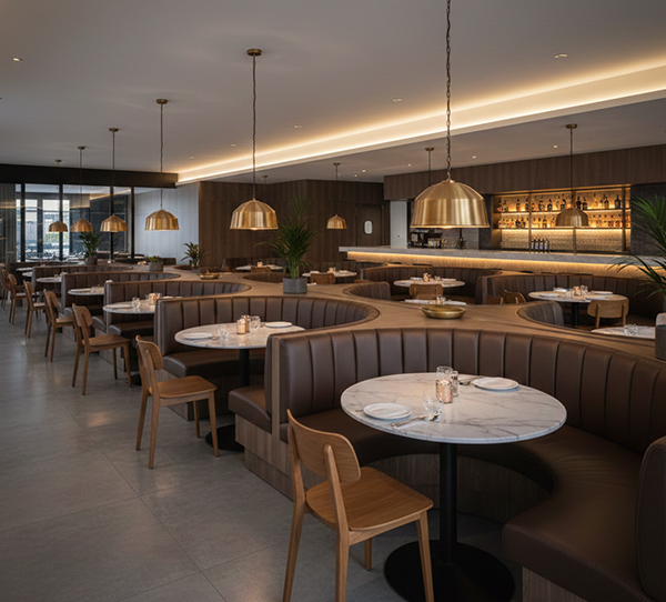 Mobilier restaurant sur-mesure